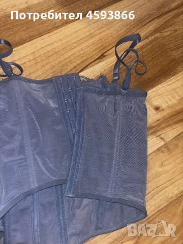 Син Корсет/ Топ , снимка 2 - Корсети, бюстиета, топове - 52514114