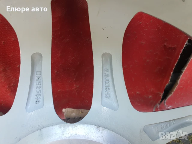 Джанти за Фолксваген 5x112x7,5J18ет52, снимка 7 - Гуми и джанти - 50803137