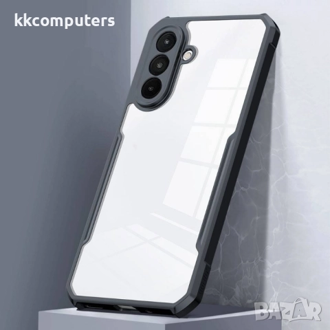 XUNDD Калъф за Samsung Galaxy A17 5G / A17 4G, Удароустойчив- Прозрачен цвят [Включен Протектор за Е, снимка 3 - Калъфи, кейсове - 52196220