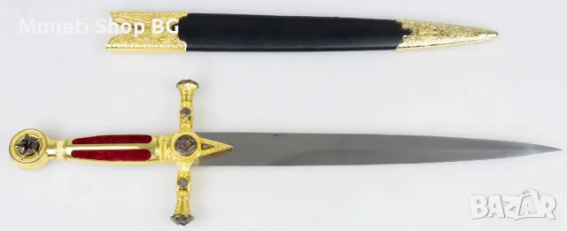 Масонски къс меч- церемониална кама, снимка 1