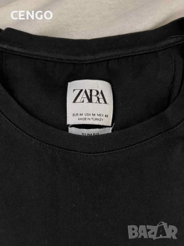 Мъжка тениска Зара, снимка 3 - Тениски - 51220953