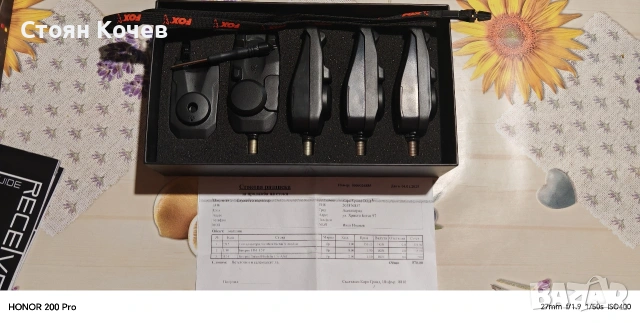 Сигнализатори Fox Mini Micron ROD 4, снимка 3 - Такъми - 53114549