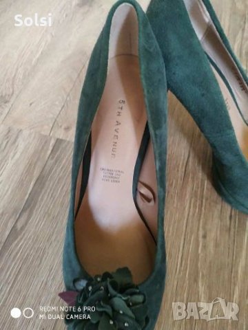 5TH AVENUE естествена кожа, снимка 3 - Дамски обувки на ток - 28481279