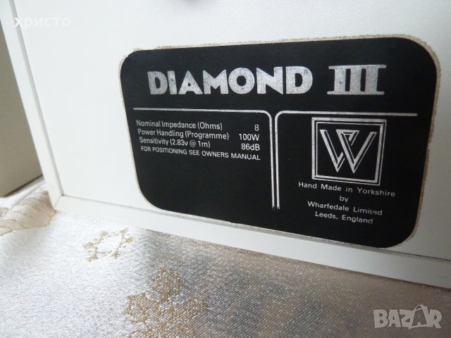 тонколони Warfdale Diamond 3, снимка 7 - Тонколони - 43671958
