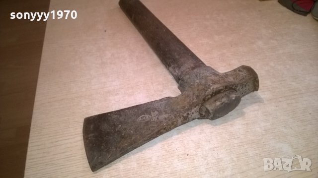 ПОРЪЧАНА-антика-брадва-стара за колекция-31х26см-внос швеицария, снимка 16 - Колекции - 26315463