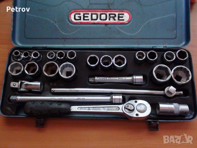 GEDORE 19 TMO - 1/2" PROFI Гедория от оригиналните !!Вложки 10 - 32 mm!!100% ORIGINAL GEDORE Germany, снимка 1