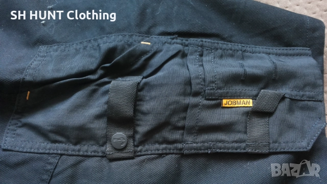 JOBMAN 2168 Craftsman Shorts Stretch размер 52 / L работни къси панталони W4-333, снимка 14 - Панталони - 51993814