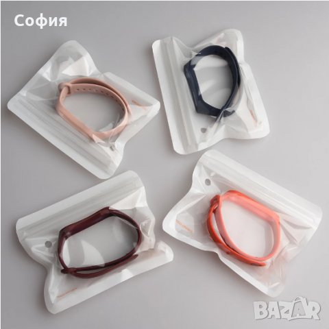 Xiaomi Mi Band 2 3 4 5 6 7 Ми банд 2 3 4 5 6 и 7 каишка гриван нова НАЛИЧНО, снимка 4 - Смарт гривни - 30031694