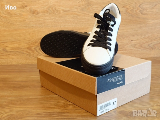 Дамски обувки от естествена кожа, снимка 3 - Маратонки - 53219088