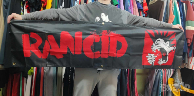 RANCID Band Banner - 45 см на 180 см