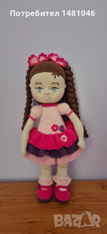 Плетени играчки.Малко сладки предложения за подарък на вашето дете, изработени с много любов., снимка 2 - Плюшени играчки - 52857502