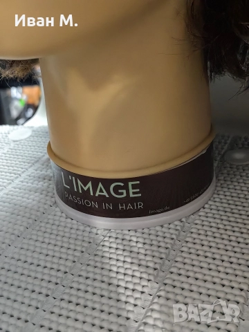 Фризьорски тренировачни глави с естествен косъм , снимка 15 - Фризьорски принадлежности - 52929237