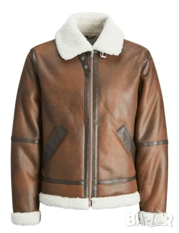 JACK & JONES Яке JORCOLE AVIATOR JACKET, снимка 1 - Якета - 48066073