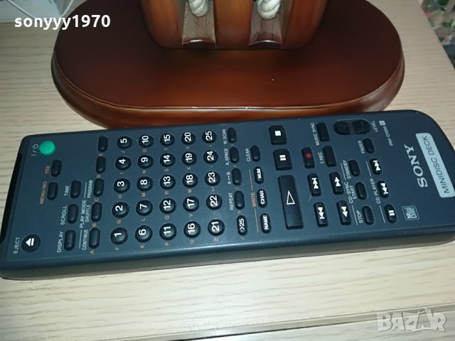 sony minidisc recorder-remote control