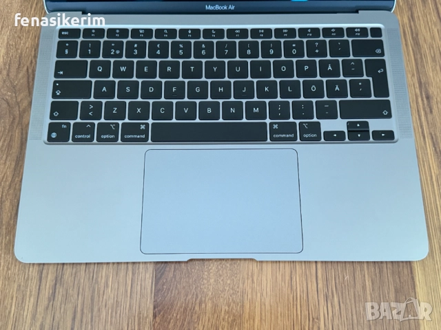 13.3' Apple MacBook Air M1 2020 Space Grey - 16GB RAM/256GB SSD/Бат 100 цик, снимка 9 - Лаптопи за работа - 52872863