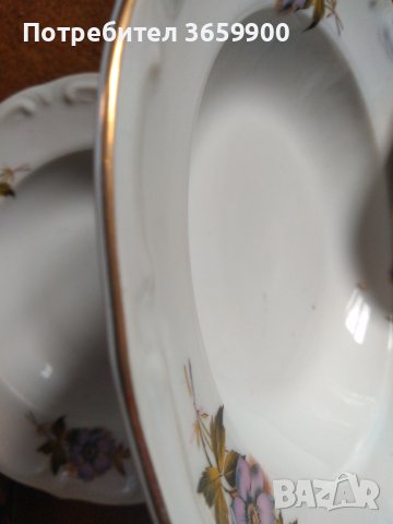 Чинии за супа, от 70-те, снимка 5 - Чинии - 43697922