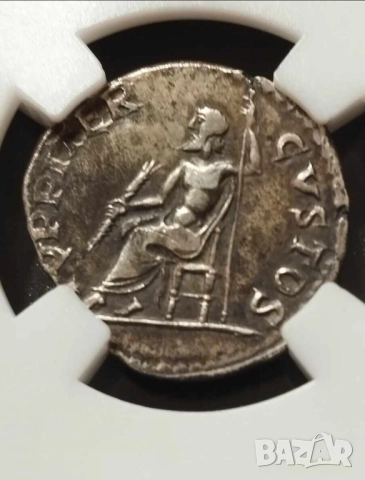 Стара реплика на сребърен денар денарий  император Нерон - радост за ценители и колекционери, снимка 4 - Антикварни и старинни предмети - 52668688