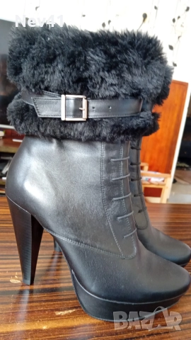 Нови кожени ботуши – номер 40👌💋❤️