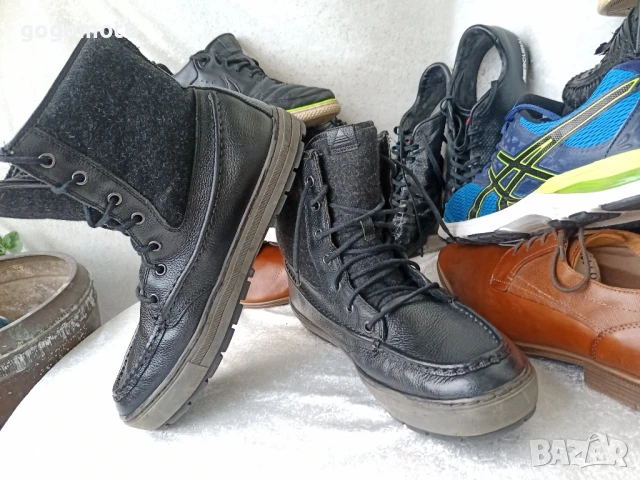 Мъжки обувки, ботуши, боти , кубинки ALDO original, естествена кожа, No- 42 - 43, снимка 13 - Мъжки боти - 51227809