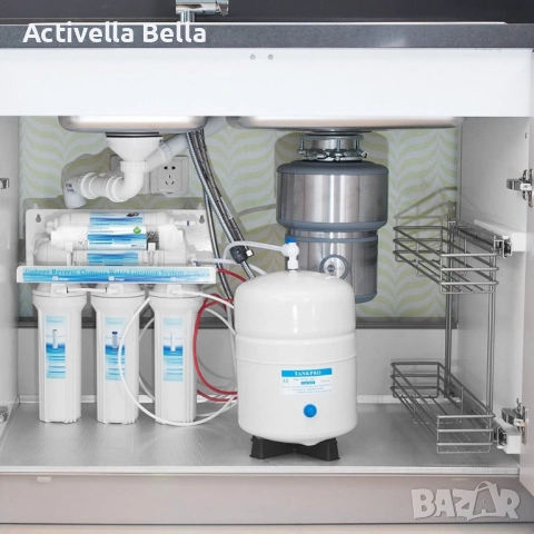 Система за обратна осмоза за питейна вода Geekpure RO6-AF – 6 стъпки + алкален филтър