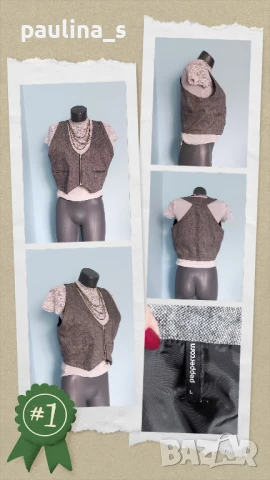 Пет различни броя дамски топ , снимка 2 - Елеци - 15491761