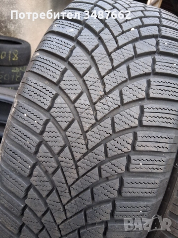 215 50 18 BRIDGESTONE 2бр зимни дот 2022г , снимка 3 - Гуми и джанти - 52663942