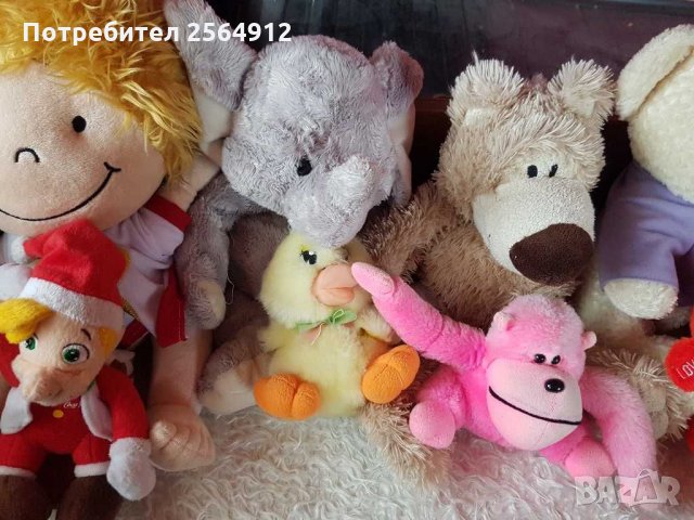 Продавам лот от детски плюшени играчки , снимка 3 - Плюшени играчки - 28681454