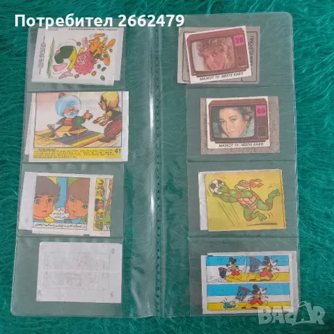 Продавам картинки от дъвки. , снимка 2 - Колекции - 48990981