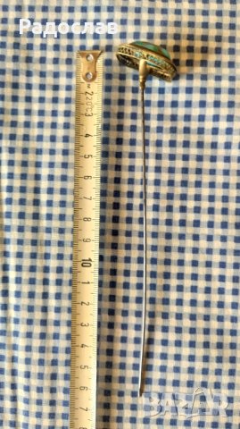 стара игла с тюркоаз , снимка 7 - Други - 43912157