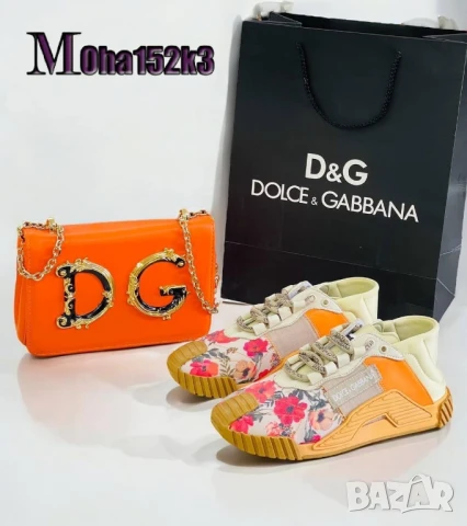 дамски маратонки от естествена кожа Dolce&Gabbana , снимка 11 - Маратонки - 50761498
