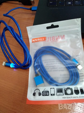 Магнитен кабел за зареждане на телефон. , снимка 5 - Резервни части за телефони - 53254212