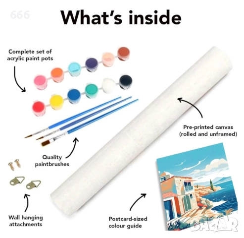 Рисуване по номера Пейзаж, снимка 5 - Картини - 52913925