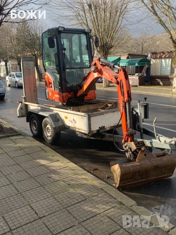 🔥 Kubota K2 мини багер + ремарке | Внос Германия 🔥