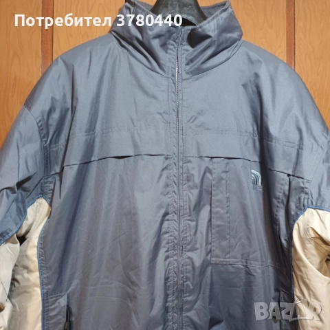 Сиво зимно яке "TIMES"с качулка и 2 лица, снимка 2 - Якета - 52309298