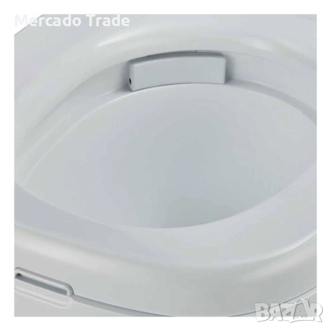 Мобилна химическа къмпинг тоалетна Mercado Trade, Пластмаса, Бял, снимка 4 - Химически тоалетни - 51522109