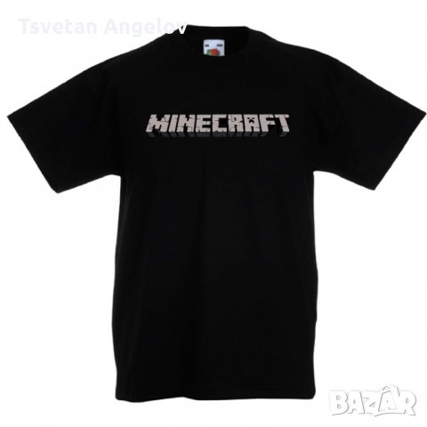 Детска тениска майнкрафт Minecraft