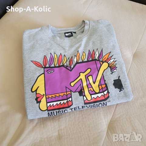 Original MTV Music Television Logo  Crewneck Sweatshirt, снимка 1 - Суичъри - 38166849
