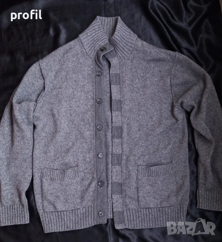 Gant XXL жилетка с вълна и алпака, снимка 2 - Пуловери - 53305409