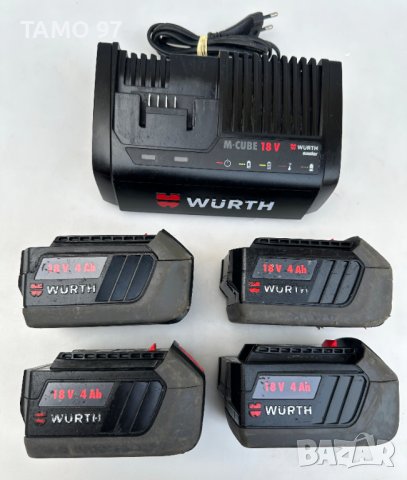 Wurth M-Cube Безчетков комплект от акумулаторни машини, снимка 11 - Други инструменти - 43045647