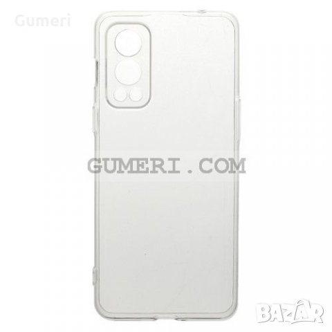 OnePlus Nord 2 5G - Силиконов Гръб със Защита за Камерата - Прозрачен