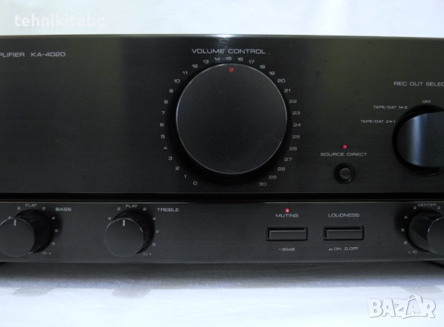 ⭐⭐⭐ KENWOOD KA-4020 ⭐⭐⭐  Хубав и мощен усилвател , 2 х 100/75 вата (4/8 ома), снимка 3 - Ресийвъри, усилватели, смесителни пултове - 28716246