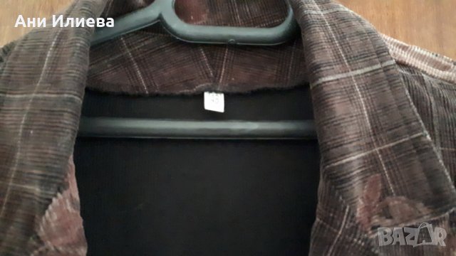 Спортно-елегантно сако от кадифе, снимка 2 - Сака - 28890884