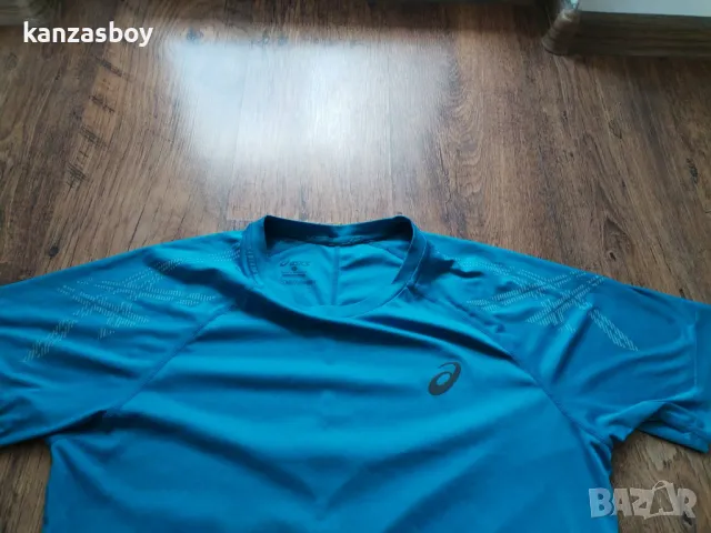 ASICS SS TOP - страхотна мъжка тениска КАТО НОВА L, снимка 4 - Тениски - 49496751