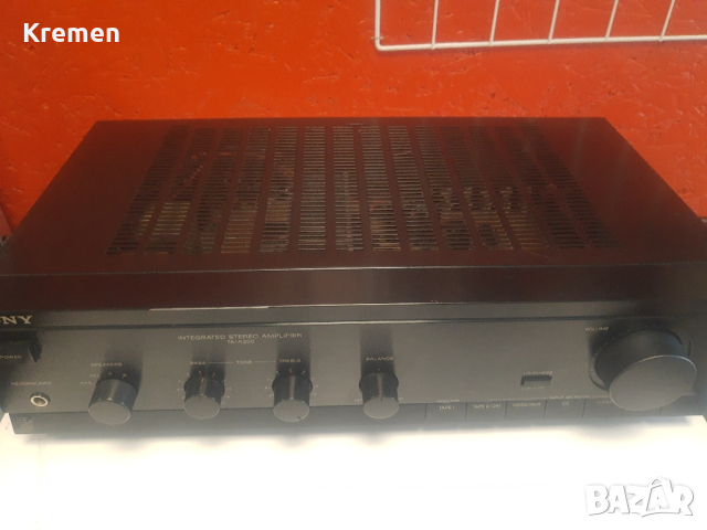 Усилвател SONY TA-A200, снимка 3 - Ресийвъри, усилватели, смесителни пултове - 44899015