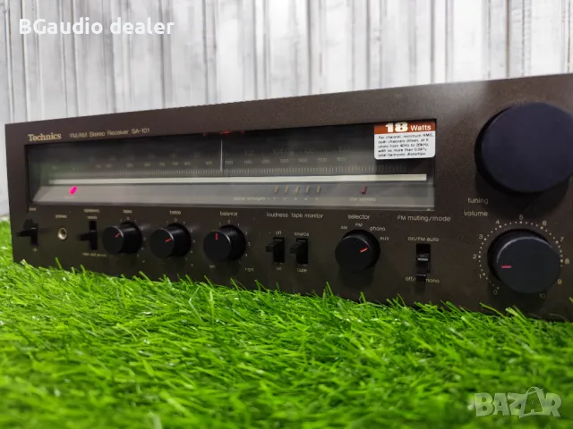 Technics SA-101 ФМ ресийвър , снимка 3 - Ресийвъри, усилватели, смесителни пултове - 49941127