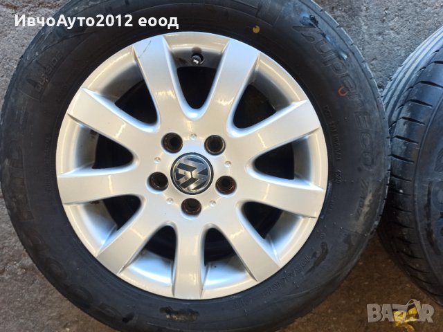 Алуминиеви джанти 15 оригинални vw gol, снимка 4 - Гуми и джанти - 42983458