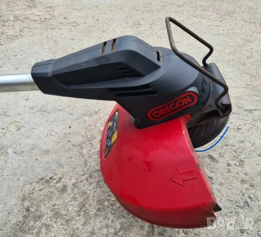 Акумулаторен тример OREGON в много добро състояние , снимка 4 - Градинска техника - 49963582