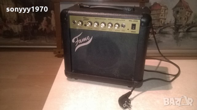 fame ml-20r guitar amplifier-33х31х17см-внос холандия, снимка 5 - Ресийвъри, усилватели, смесителни пултове - 27820697