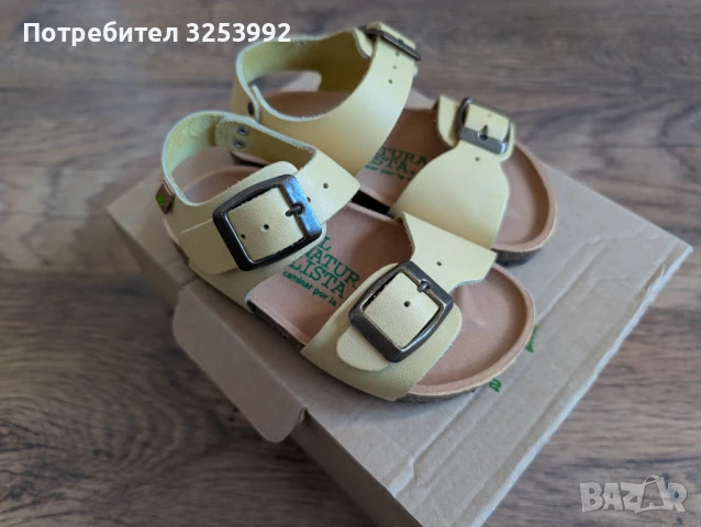 Детски кожени сандали El Naturalista НОВИ!, снимка 1