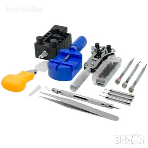 Професионален часовникарски комплект за ремонт часовници инструменти, снимка 3 - Други инструменти - 40819478